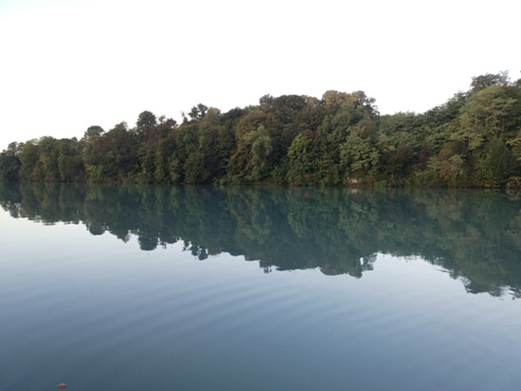 Grand cours d'eau, pêches au filets maillant, prélèvements sédiments